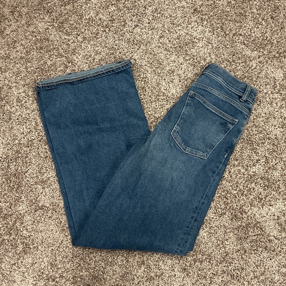 DL1961 Women’s Hepburn Wide Leg Jeans, Size 25